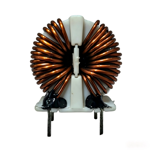 Ferrite core inductor common mode with base T type